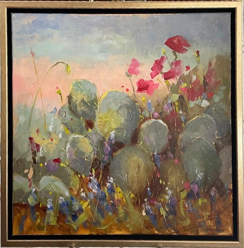 When Spring Blooms by artist Janelle Cox
